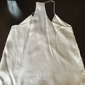 Silk camisoles and a body suit